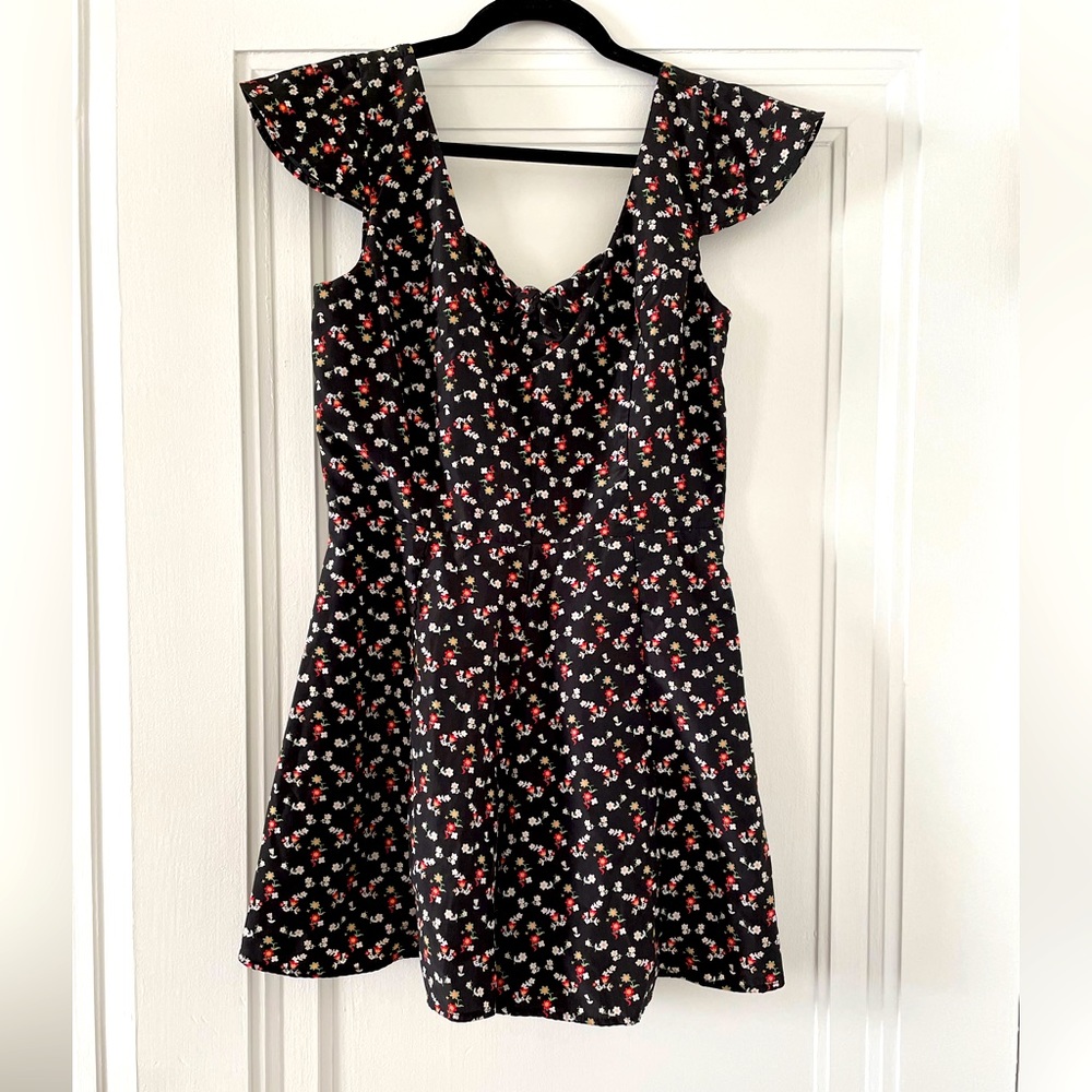Sweet Monteau Floral Romper - Size Medium